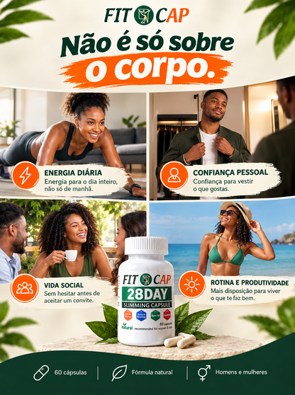 FitCap™ 28 - Fórmula 100% Natural