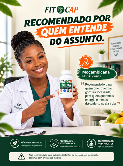 FitCap™ 28 - Fórmula 100% Natural